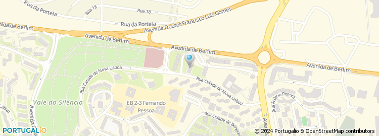 Mapa de Clara Castel-Branco - Periodontologia Lda