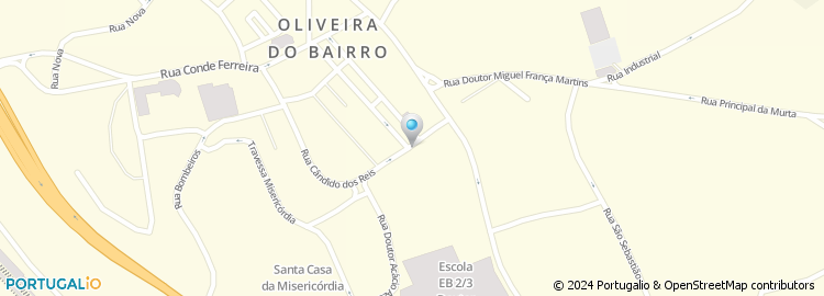 Mapa de Clara Roça - Mediação de Seguros, Lda