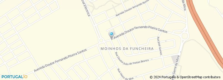 Mapa de Claudio Jose Nogueira Canalizações, Unip., Lda