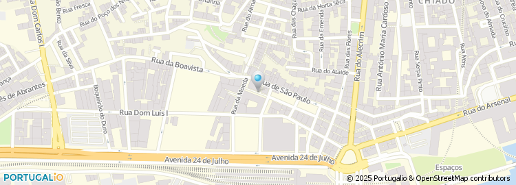 Mapa de Clementina Brito & Pires, Lda