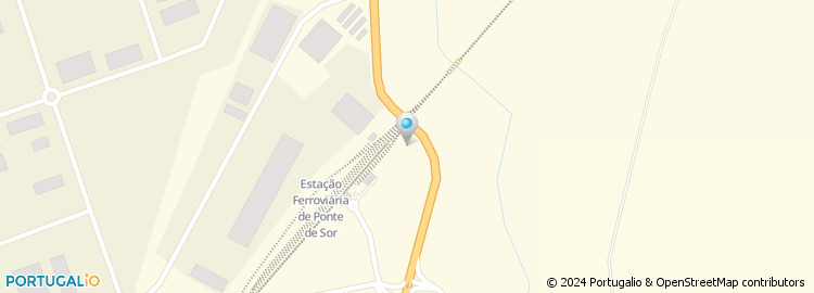 Mapa de Clifisor - Clinica Fisiatrica de Ponte de Sor, Lda