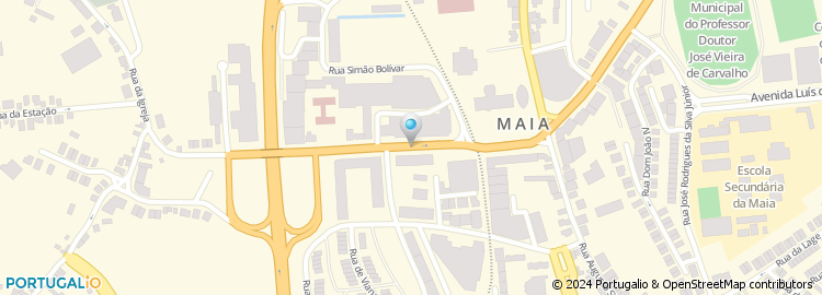Mapa de Climaia - Clinica Central da Maia, Lda