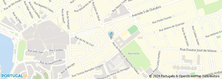 Mapa de Clinica Alameda Faro - Soc. Medica, Lda