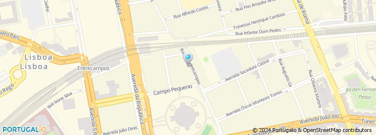 Mapa de Clínica Central de Entre-Campos, Lda