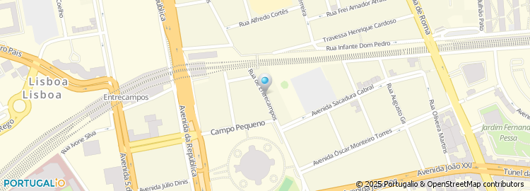 Mapa de Clinica Central de Entrecampos, Lda