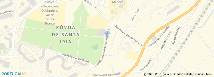 Mapa de Clinica Central Povoa Sta. Iria, Lda