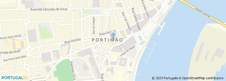 Mapa de Clinica de Diagnostico Computorizado de Portimão, Lda