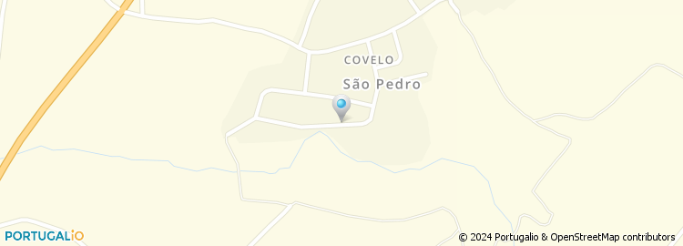 Mapa de Clinica de Gastrenterologia da Covilha, Lda