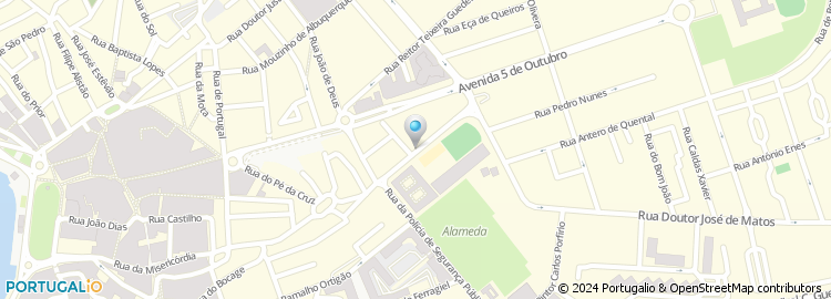 Mapa de Clinica de Reabilitação de Faro, Clirefa, Lda