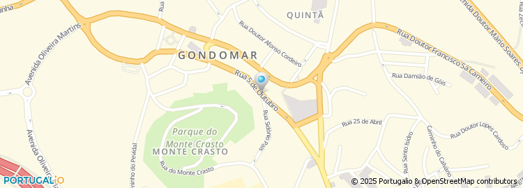 Mapa de Clínica de S. Cosme de Gondomar Iv - Análises Clínicas, S.a.