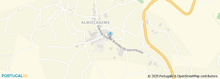 Mapa de Clinica Dentaria Almoçageme
