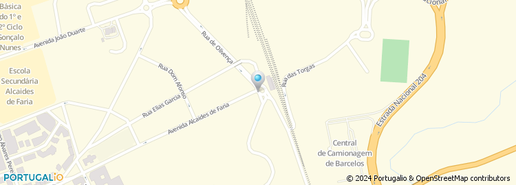 Mapa de Clinica Dentaria da Avenida Alcaides de Faria, Lda