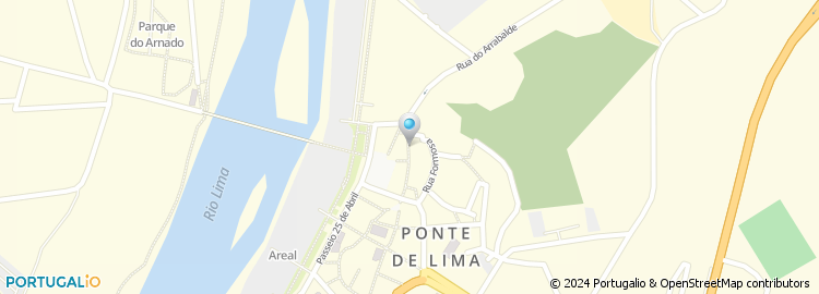 Mapa de Clinica Dentaria Dentro Vila, Lda