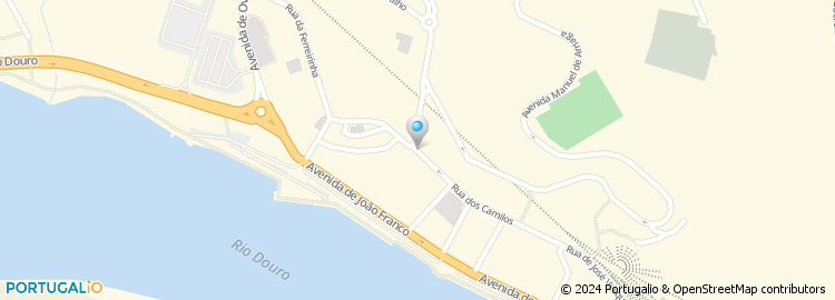 Mapa de Clinica Dentaria Foz do Douro, Lda