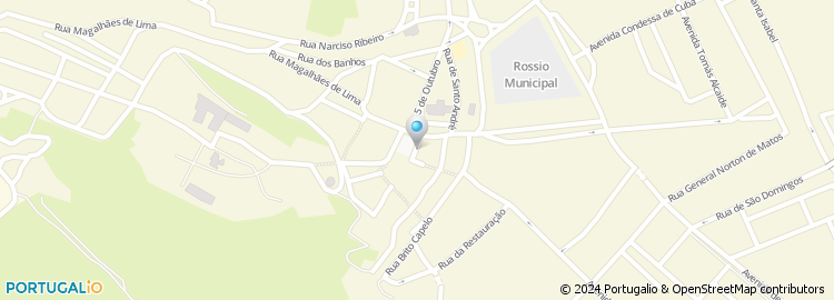 Mapa de Clinica Dentaria Santa Apolonia de Estremoz, Lda