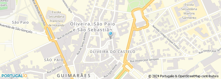 Mapa de Clinica Dento - Medica Doutor Silvio Ribeiro, Lda