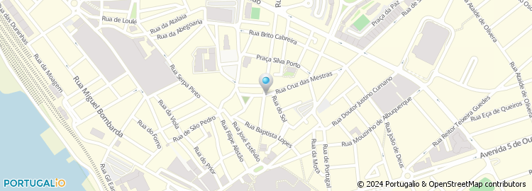 Mapa de Clinica do Alportel - Centro de Medicina Física e Reabilitação de Faro, Lda