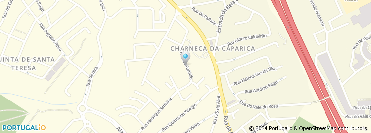 Mapa de Clinica dos Santos Capuchinhos, Lda