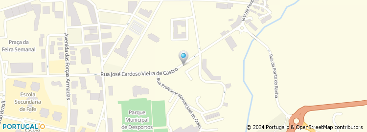 Mapa de Clinica Fisiatrica Montelongo, Lda