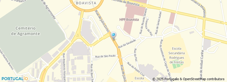 Mapa de Clinica Hof & Dental Carolina e Leticia, Lda