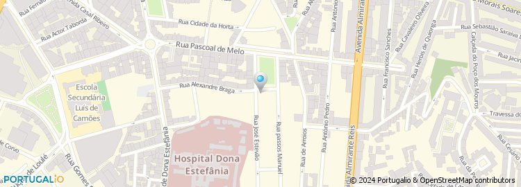 Mapa de Clinica Médica - Jardim Constantino, Lda