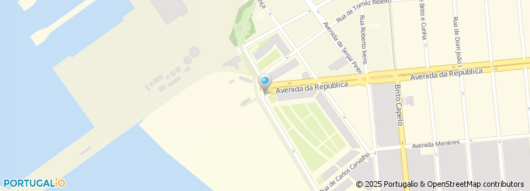 Mapa de Clinica Medica Dentaria Parque d`Avenida