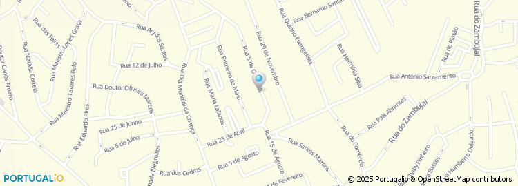 Mapa de Clinica Medico-Cirurgica de Bocage Lda