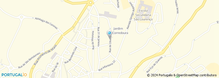 Mapa de Clinica Medico - Fisiatrica de Portalegre, Lda