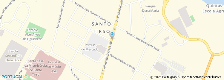Mapa de Clinica São Bento de Santo Tirso, Lda