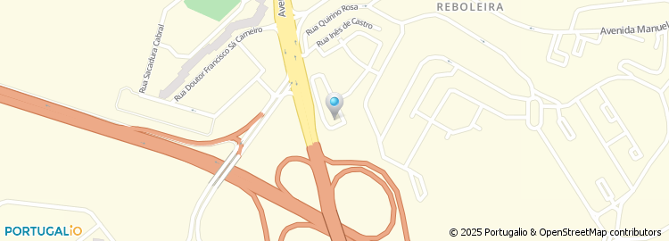 Mapa de Clínica Spa Riviera, Amadora