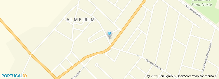 Mapa de Clinica Veterinaria de Almeirim, Lda