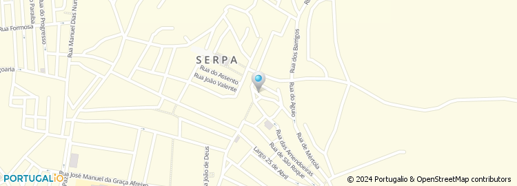 Mapa de Clinica Veterinaria de Serpa, Lda