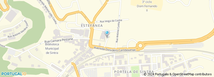 Mapa de Clinica Veterinaria de Sintra, Lda