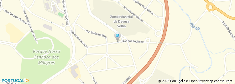 Mapa de Clinica Veterinaria do Parque, Lda