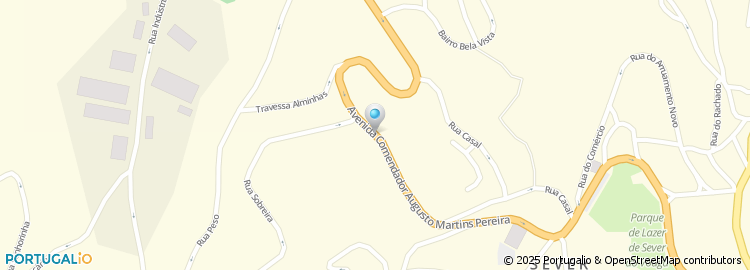 Mapa de Clinica Veterinaria do Vouga