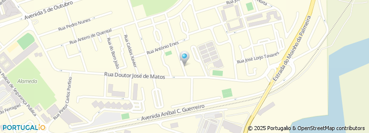 Mapa de Clinica Veterinaria S.O.S. Pequeno Animal, Lda