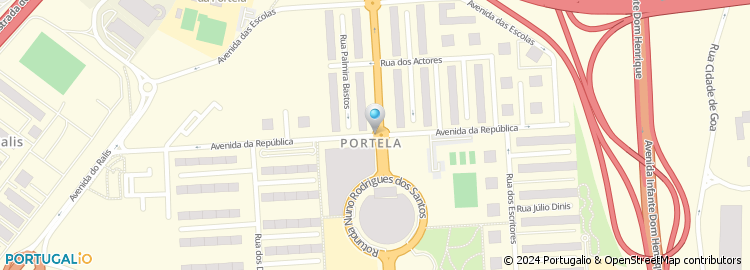 Mapa de Clínicas Persona, Portela