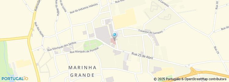 Mapa de Clinigrande, Clínica da Marinha Grande, Lda