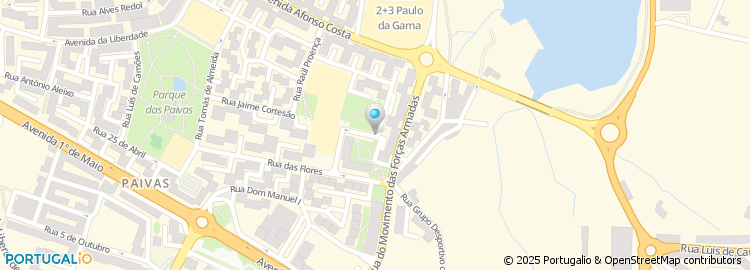 Mapa de Clipaivas - Clinica Diagnostico de Paivas, Lda