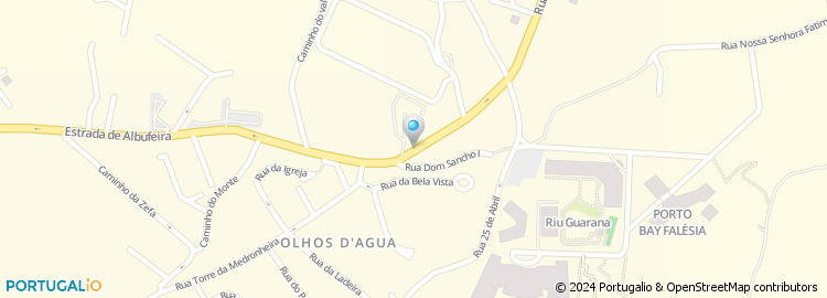 Mapa de Clube Albufeira - Gestão Imobiliária e Turistica, Lda