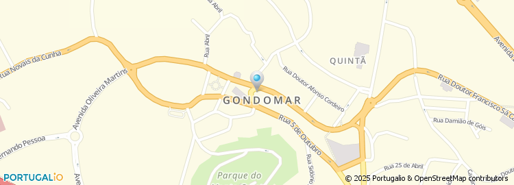 Mapa de Cmeg - Clinica Médica e Enfermagem de Gondomar, Lda