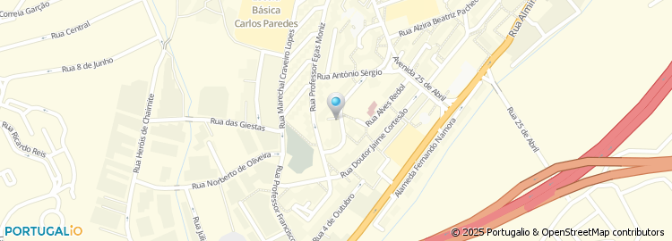 Mapa de Codeminds - Tecnologias Informáticas, Lda