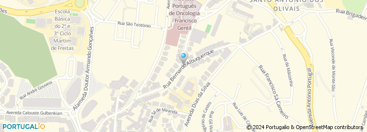 Mapa de Apartado 2001, Coimbra