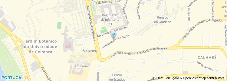 Mapa de Avenida Doutor Marnoco Sousa