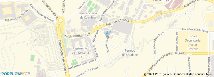 Mapa de Rua Aires de Campos