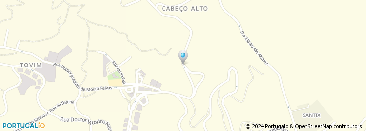 Mapa de Rua António Neves da Costa