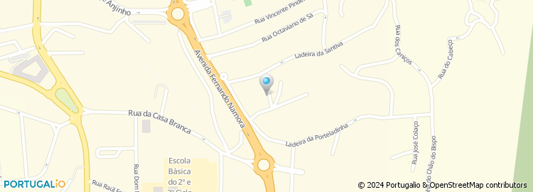 Mapa de Rua Armando Pinto Bastos