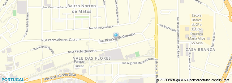 Mapa de Rua Doutor Santos Rocha