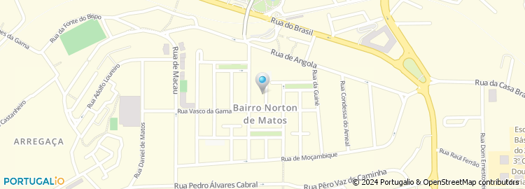 Mapa de Rua Nuno Tristão