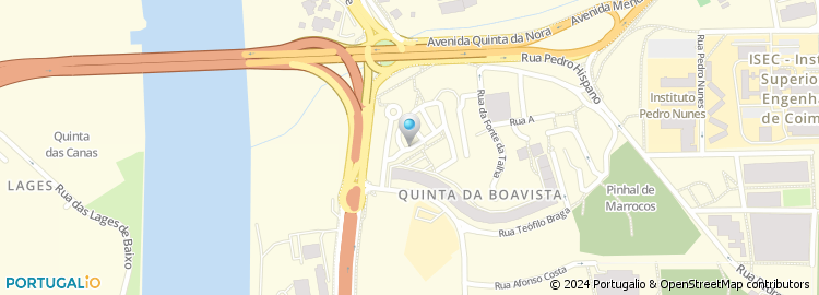 Mapa de Rua Vasco Gervásio